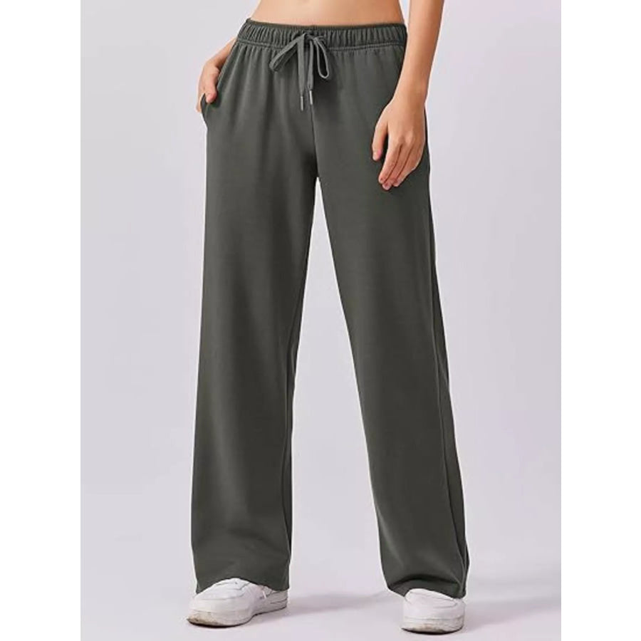 Relaxed Fit Quarter-Zip Top and Pants Set Apparel and Accessories