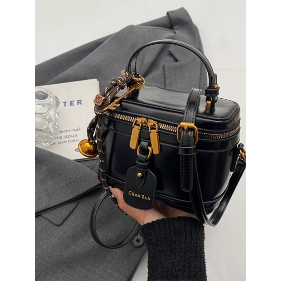 Retro Style Boxy Crossbody Bag Apparel and Accessories