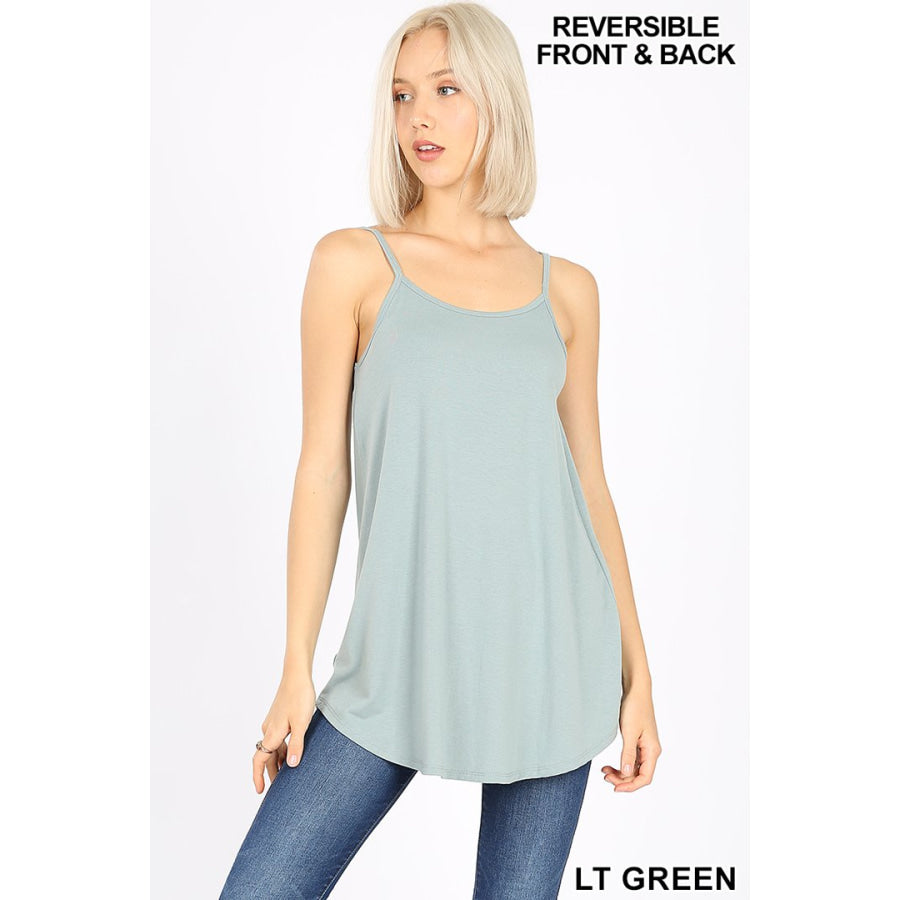 NEW Colours! Reversible Spaghetti Cami V-Neck/Scoop-Neck Tops