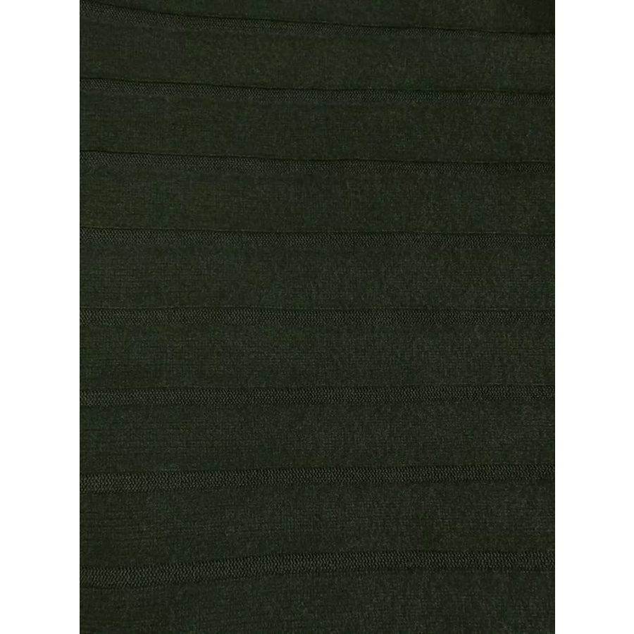 Ribbed Knit Hoodie Dress Apparel and Accessories