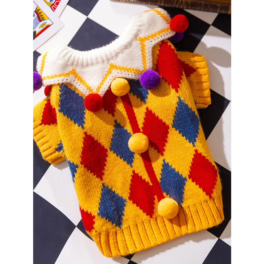 Ribbed Knit Pet Sweaters Apparel and Accessories