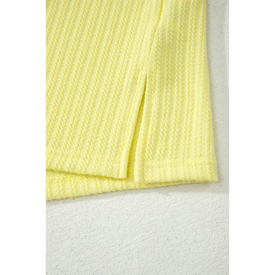 Ribbed Knit Tank and Shorts Set Apparel and Accessories