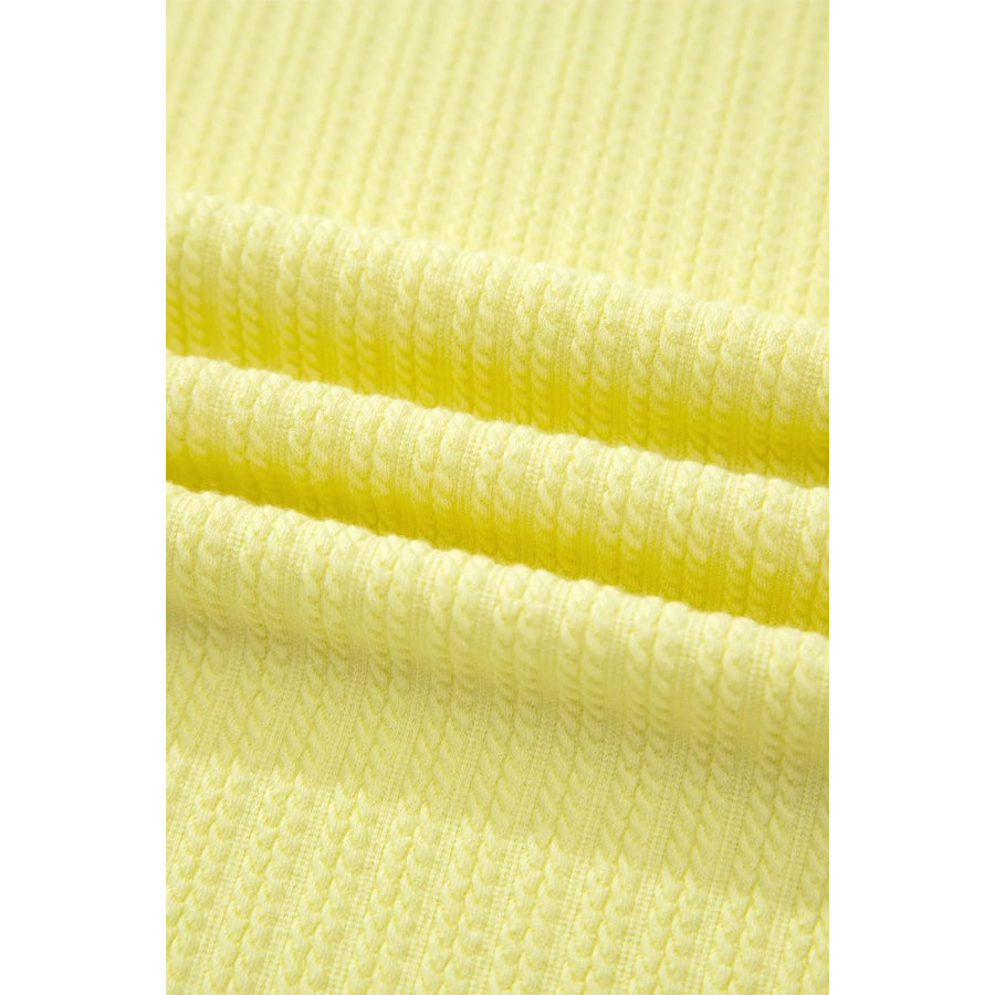 Ribbed Knit Tank and Shorts Set Apparel and Accessories