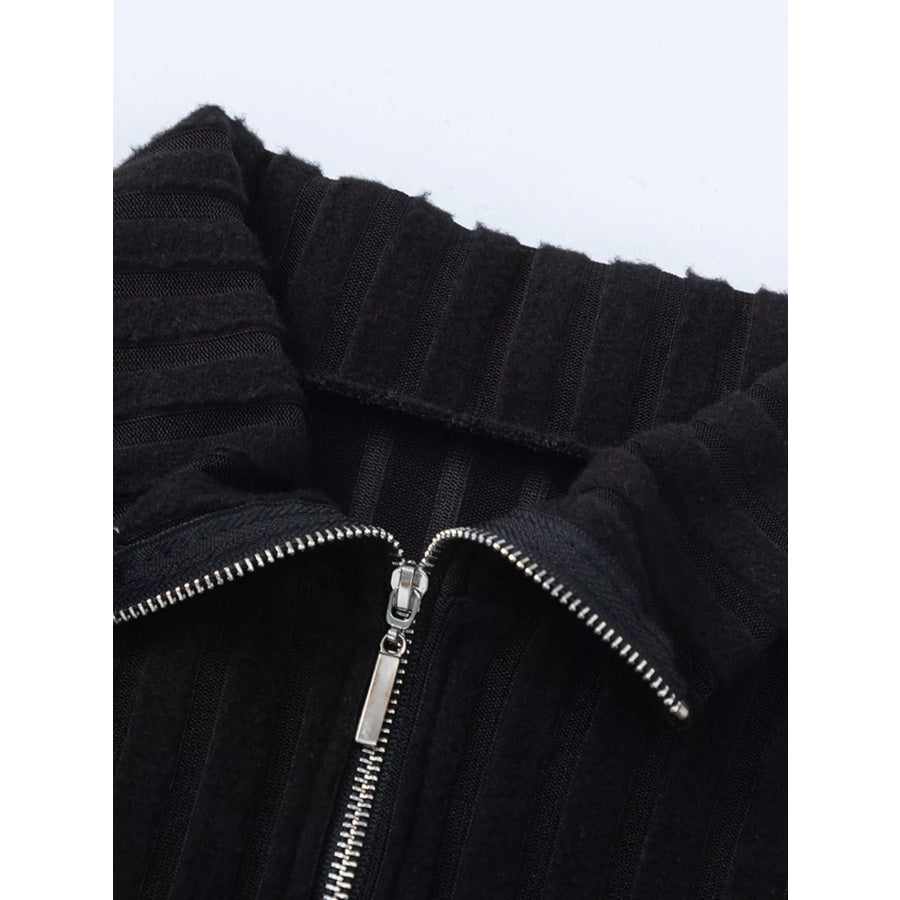 Ribbed Knit Top and Pants Set Apparel and Accessories