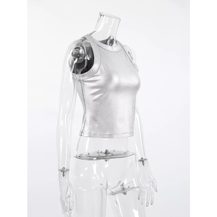 Ribbed Racerback Tank Top Apparel and Accessories