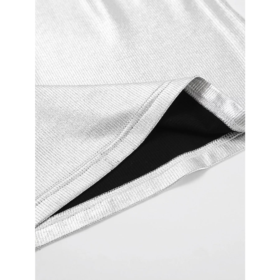 Ribbed Racerback Tank Top Apparel and Accessories