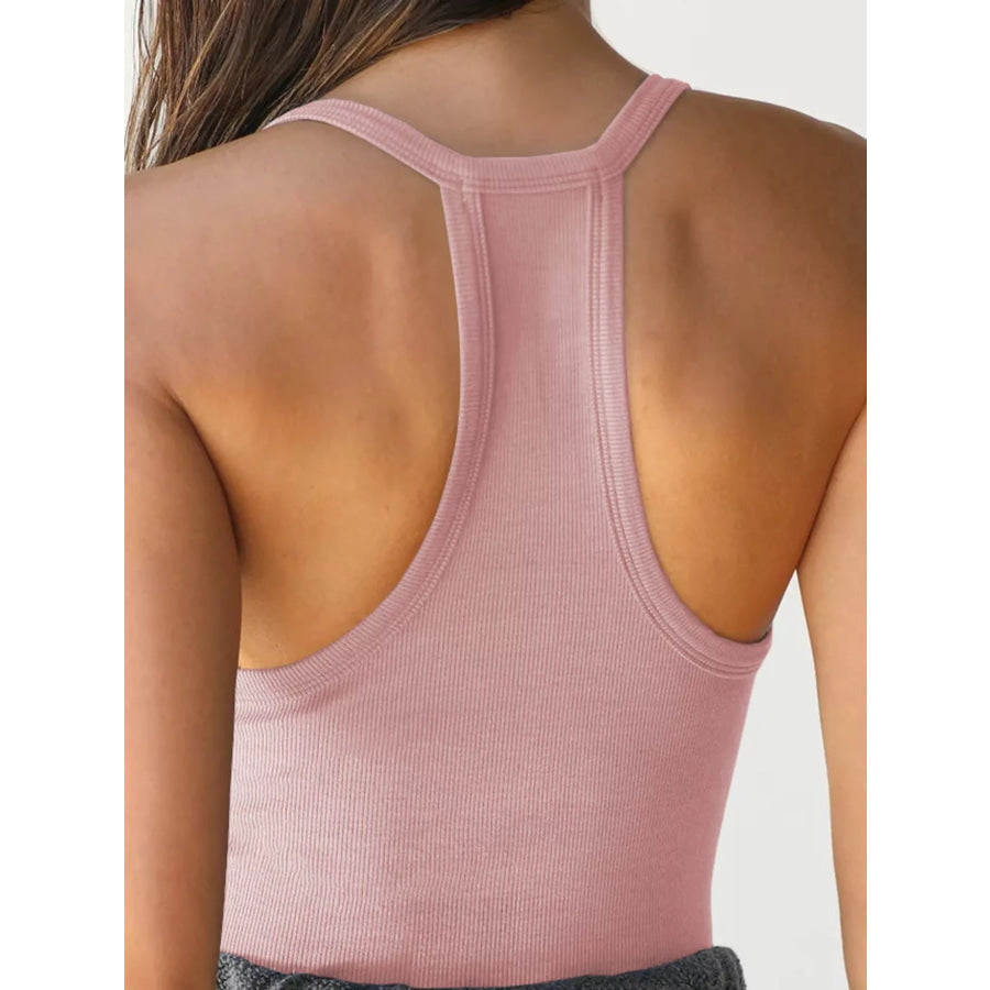 Ribbed Racerback Tank Top Apparel and Accessories