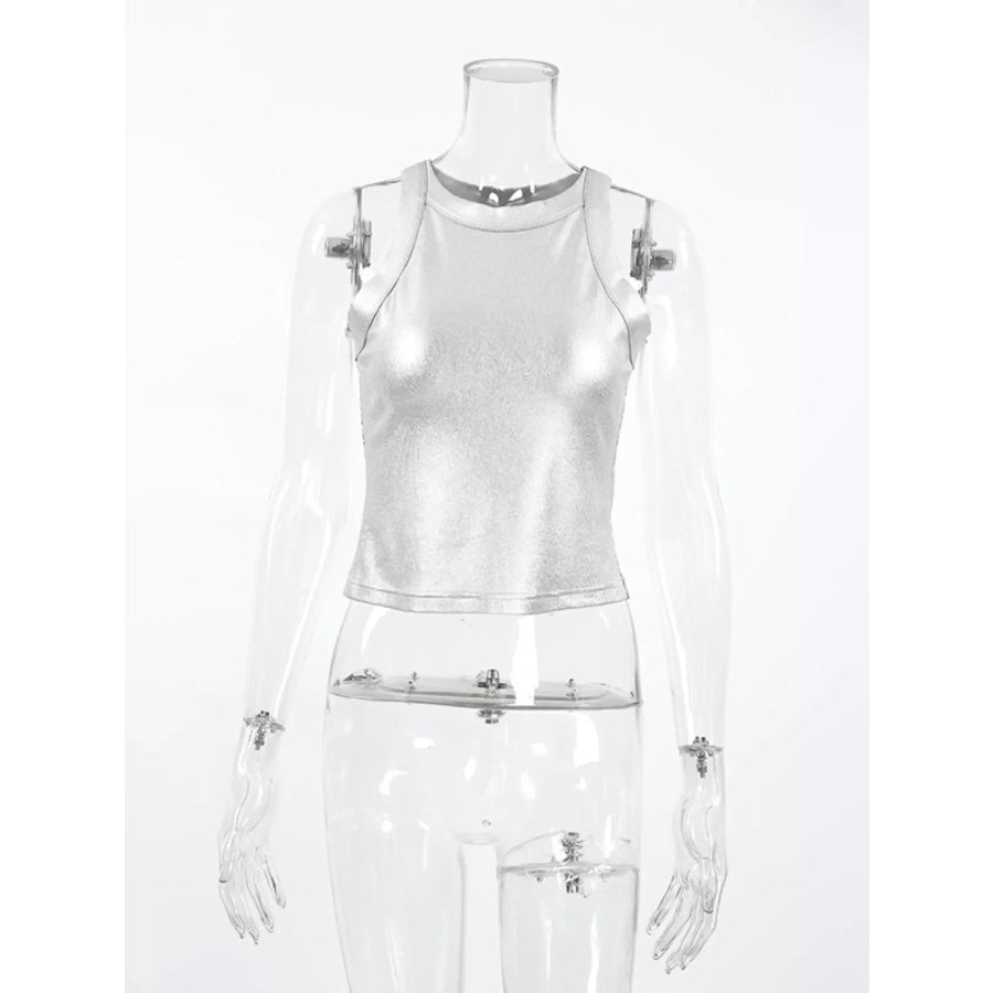 Ribbed Racerback Tank Top Apparel and Accessories