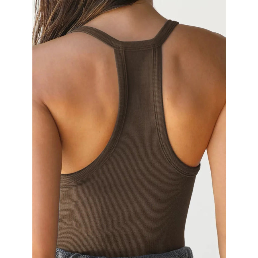 Ribbed Scoop Neck Tank Apparel and Accessories