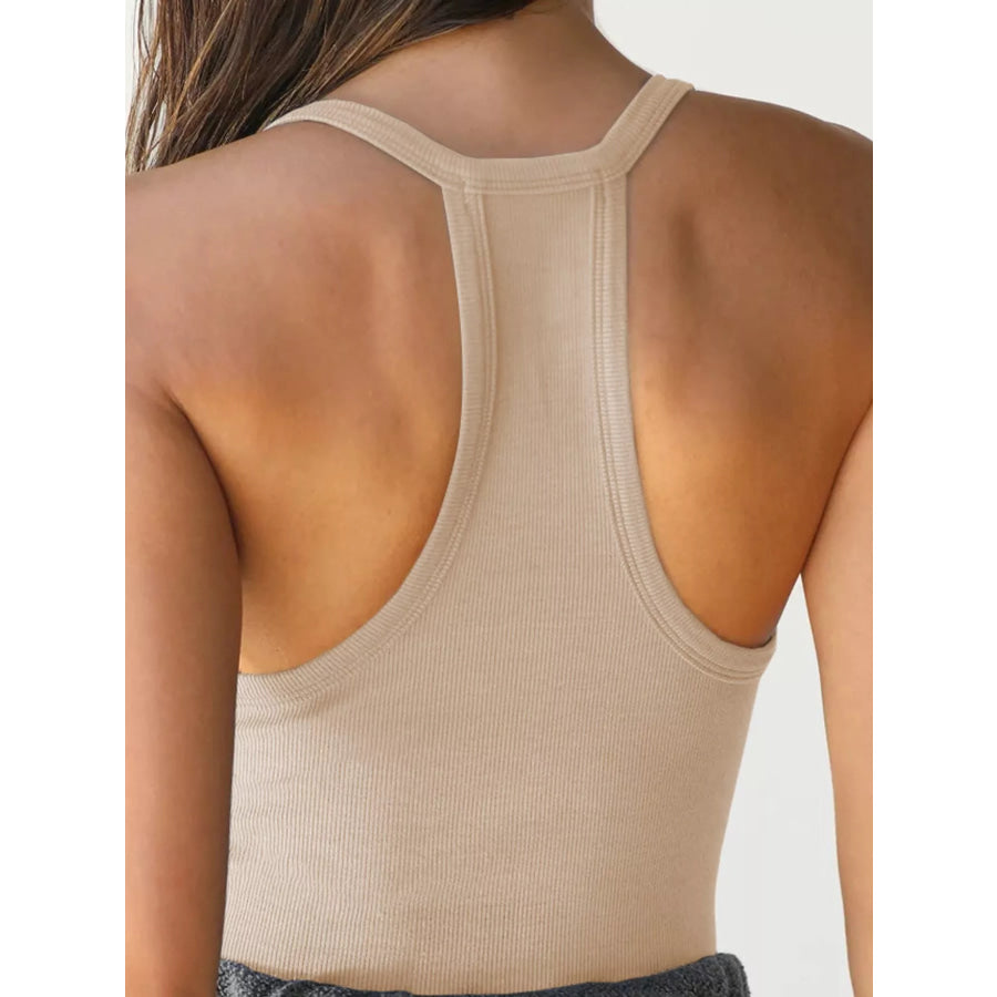 Ribbed Scoop Neck Tank Apparel and Accessories