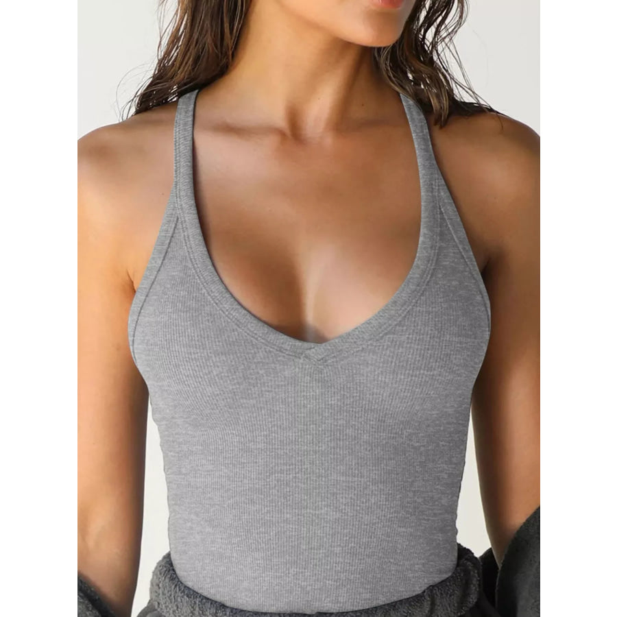 Ribbed Scoop Neck Tank Apparel and Accessories