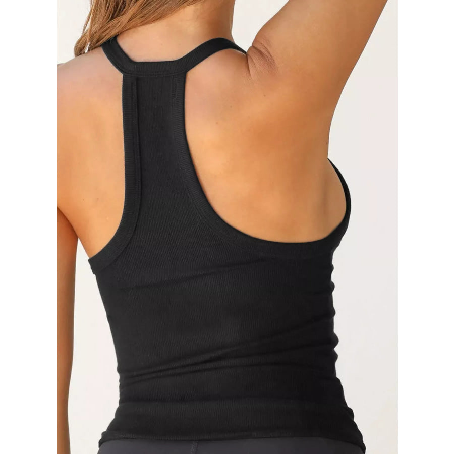Ribbed Scoop Neck Tank Apparel and Accessories