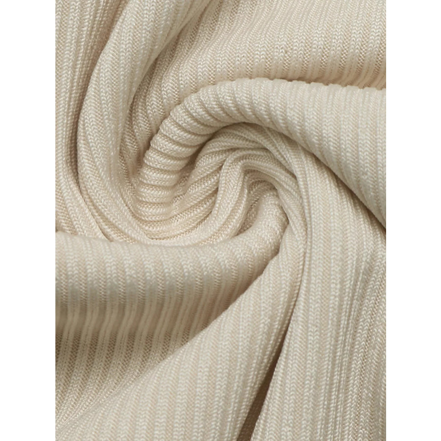Ribbed Sweetheart Neckline Contrast Trim Long Sleeve Bodysuit Apparel and Accessories