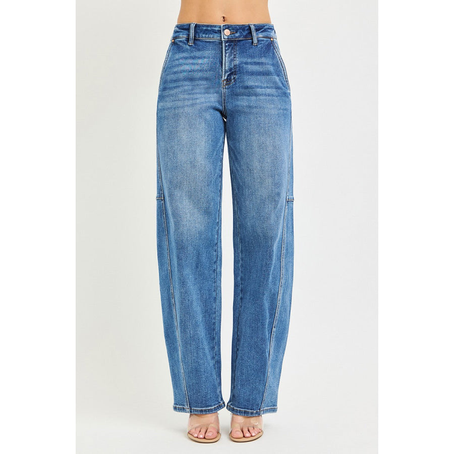 RISEN Slouchy Baggy Jeans Apparel and Accessories