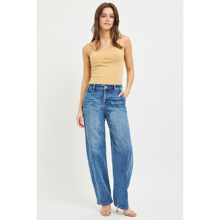 RISEN Slouchy Baggy Jeans Apparel and Accessories