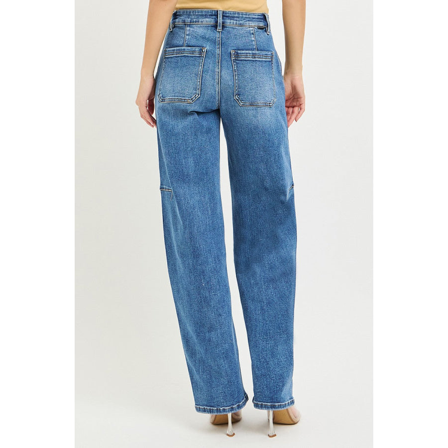 RISEN Slouchy Baggy Jeans Apparel and Accessories