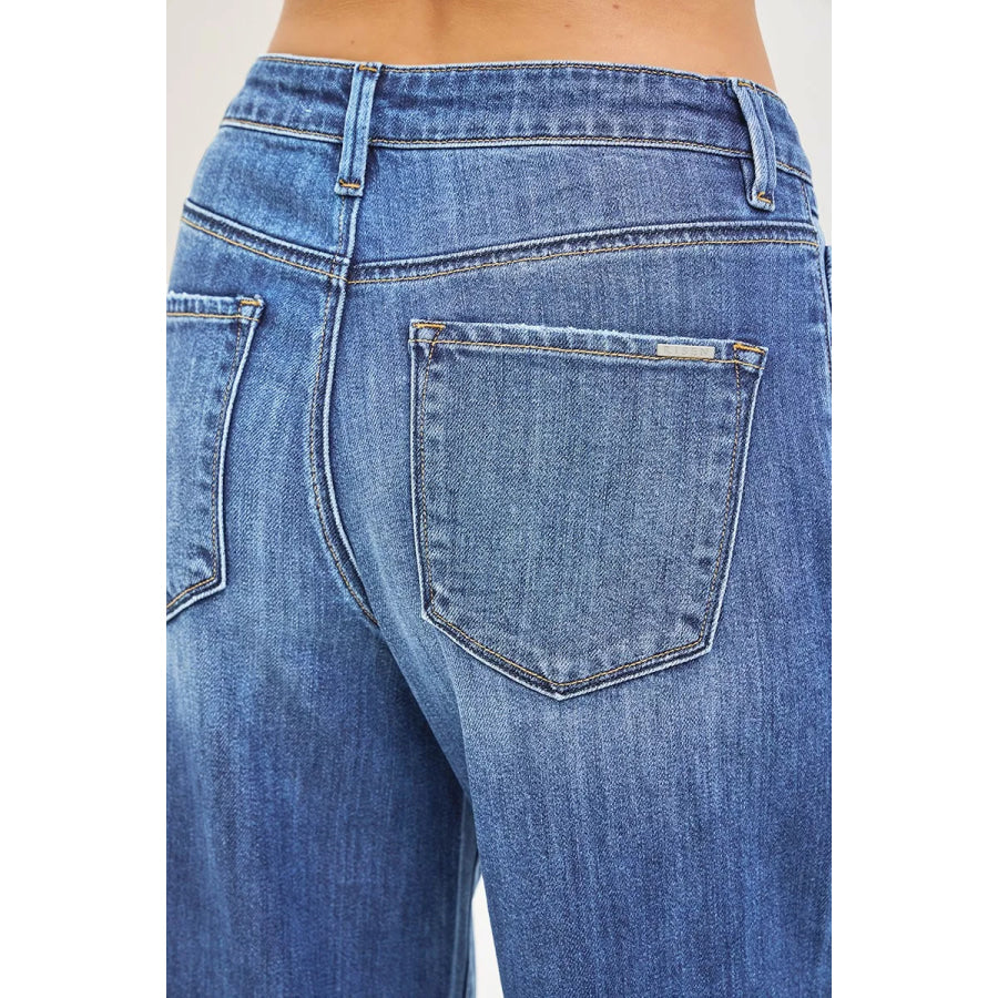 RISEN Slouchy Baggy Jeans with Pockets Apparel and Accessories