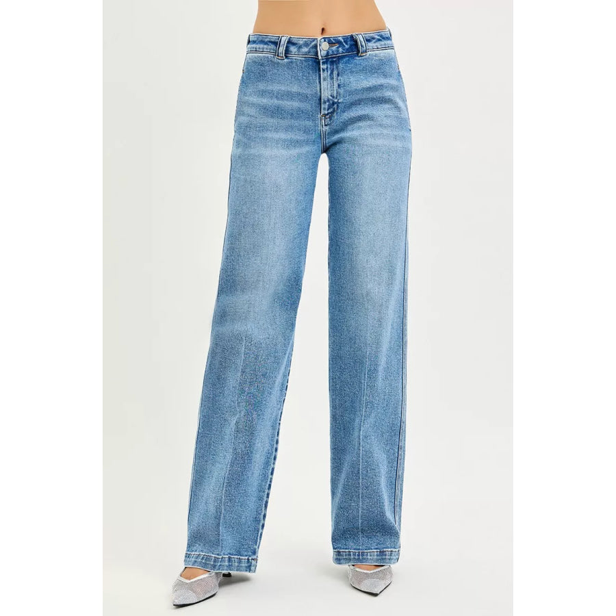 RISEN Slouchy Straight Jeans MEDIUM / Apparel and Accessories