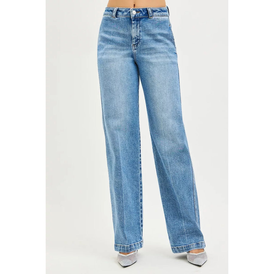 RISEN Slouchy Straight Jeans MEDIUM / Apparel and Accessories