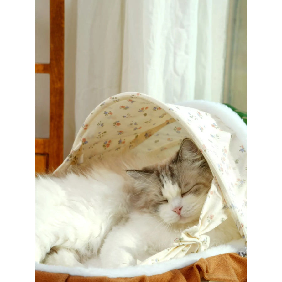 Rocking Pet Bed with Canopy Apparel and Accessories