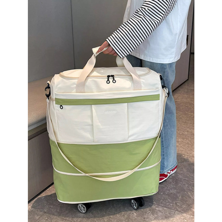 Rolling Duffel Bag with Wheels Apparel and Accessories