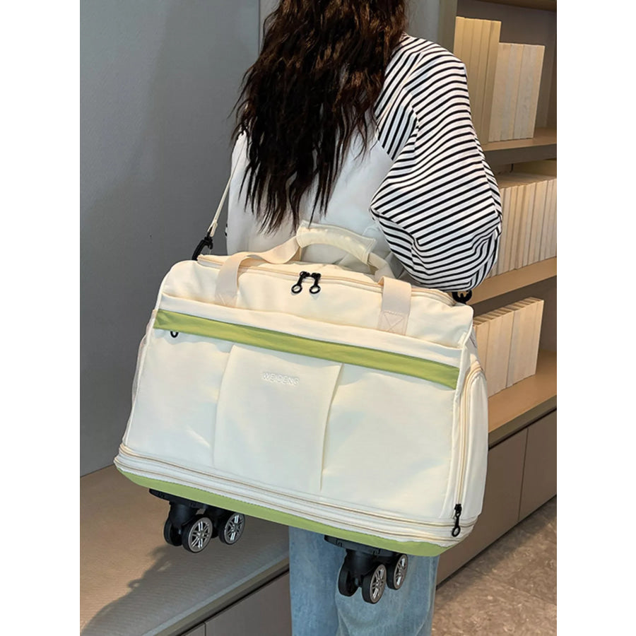 Rolling Duffel Bag with Wheels Apparel and Accessories