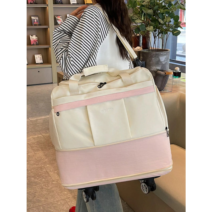 Rolling Duffel Bag with Wheels Apparel and Accessories