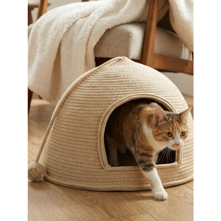 Rope Dome Pet Nest Pet Nest / L Apparel and Accessories