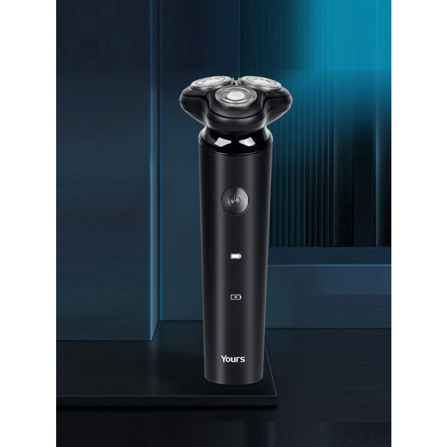 Rotary Electric Shaver Black / ONESIZE Apparel and Accessories