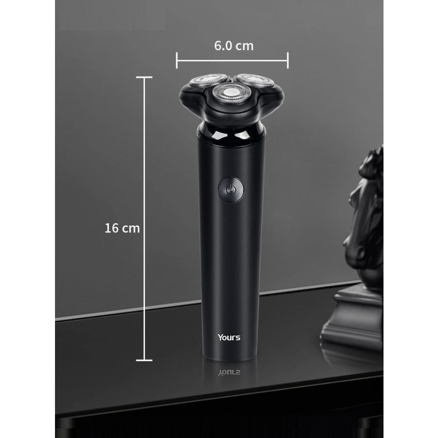 Rotary Electric Shaver Black / ONESIZE Apparel and Accessories