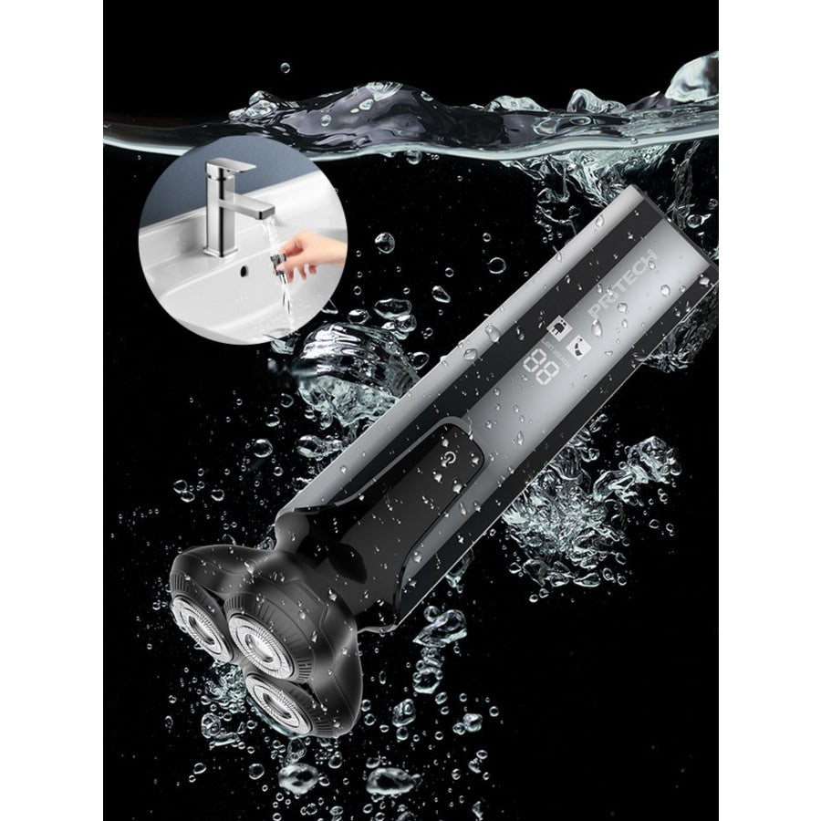 Rotary Rechargeable Electric Shaver and Nose Hair Trimmer Shaver/nose Hair Combo / ONESIZE Apparel and Accessories