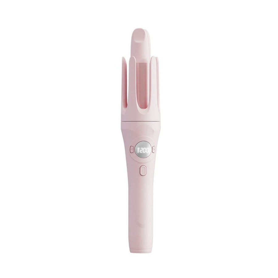 Rotating Ceramic Hair Curling Iron Blush Pink / ONESIZE Apparel and Accessories