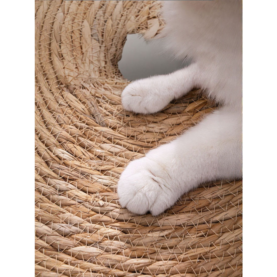 Round Braided Pet Mat Apparel and Accessories