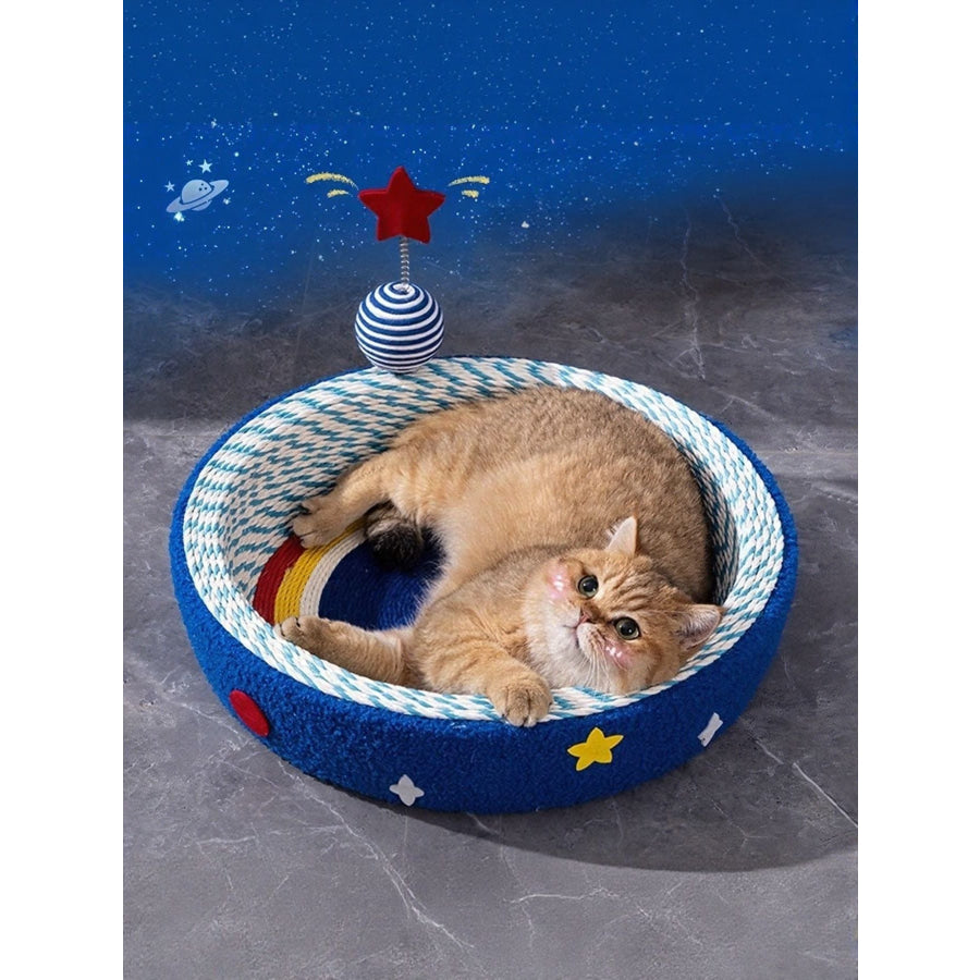 Round Cat Scratching Posts Pet Nest Apparel and Accessories