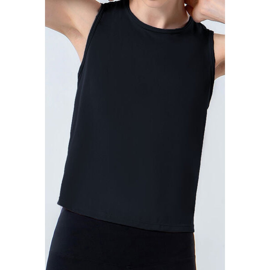 Round Neck Active Tank Apparel and Accessories