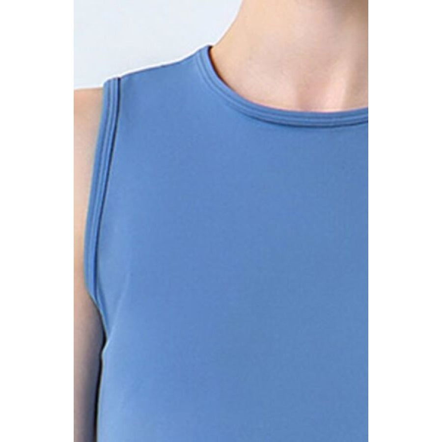 Round Neck Active Tank Apparel and Accessories