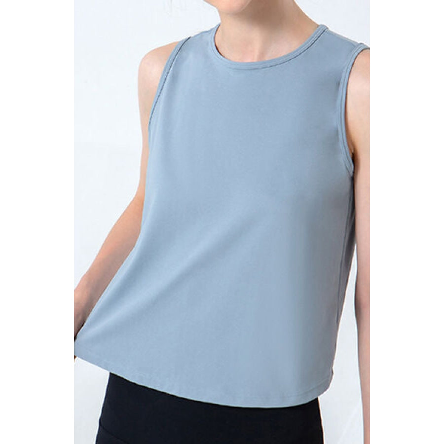 Round Neck Active Tank Apparel and Accessories