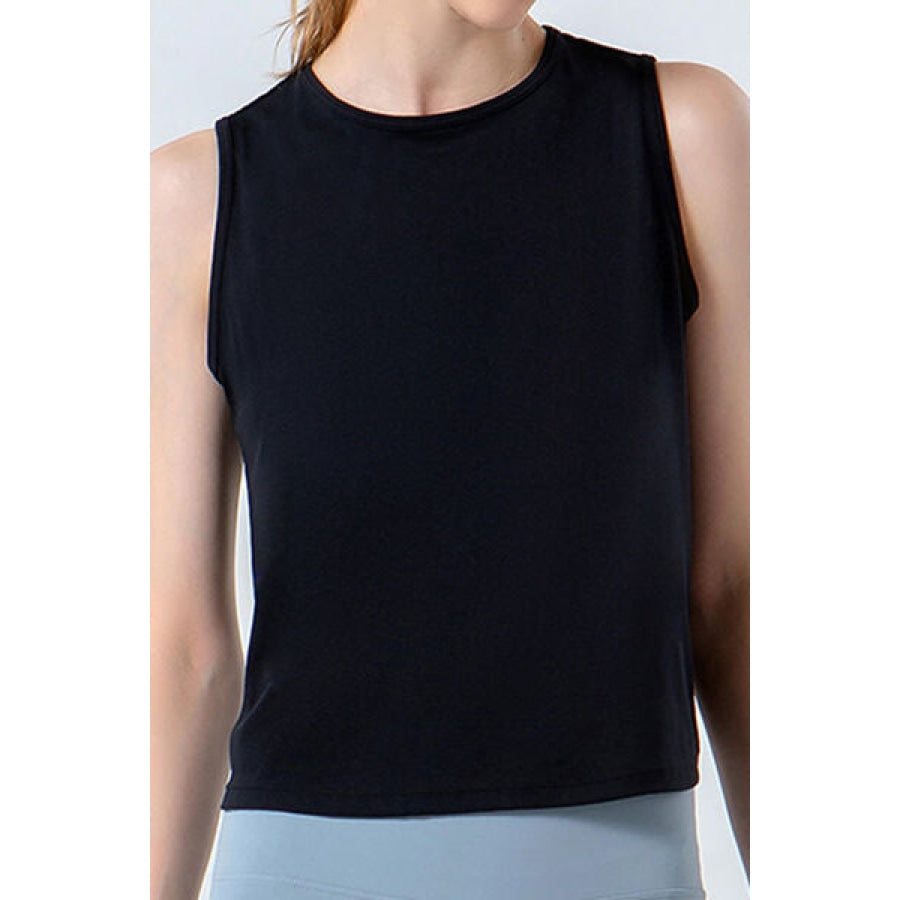 Round Neck Active Tank Apparel and Accessories