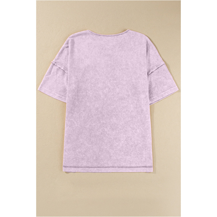 Round Neck Half Sleeve T-Shirt Apparel and Accessories