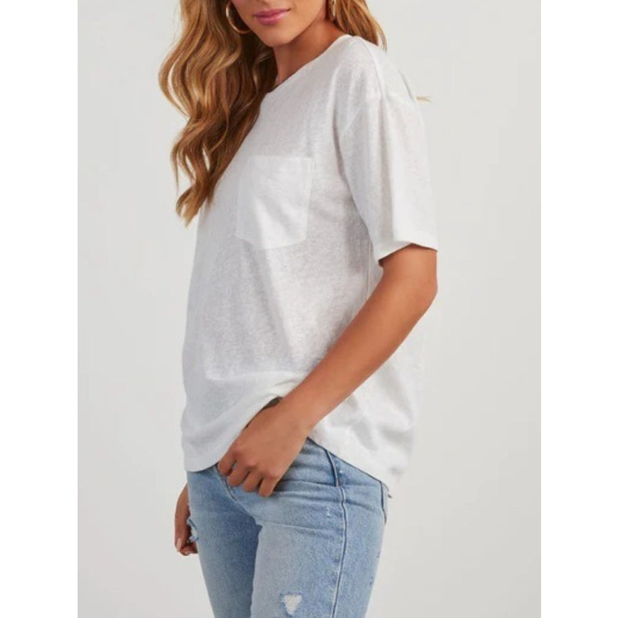 Round Neck Half Sleeve T-Shirt Apparel and Accessories