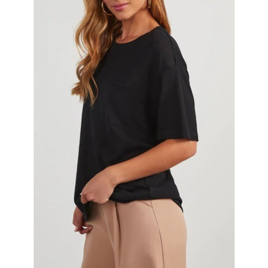 Round Neck Half Sleeve T-Shirt Apparel and Accessories