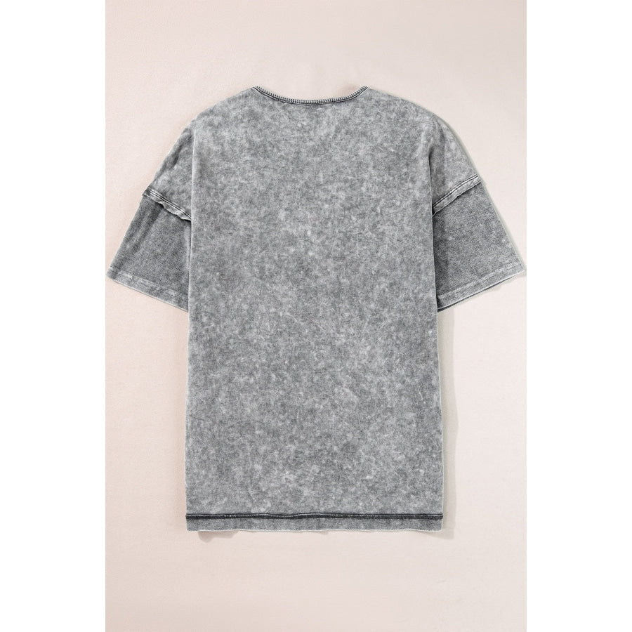 Round Neck Half Sleeve T-Shirt Apparel and Accessories