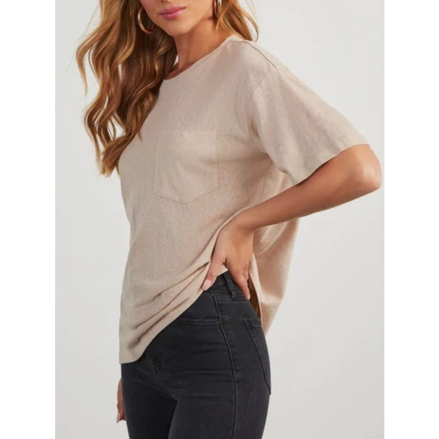 Round Neck Half Sleeve T-Shirt Apparel and Accessories