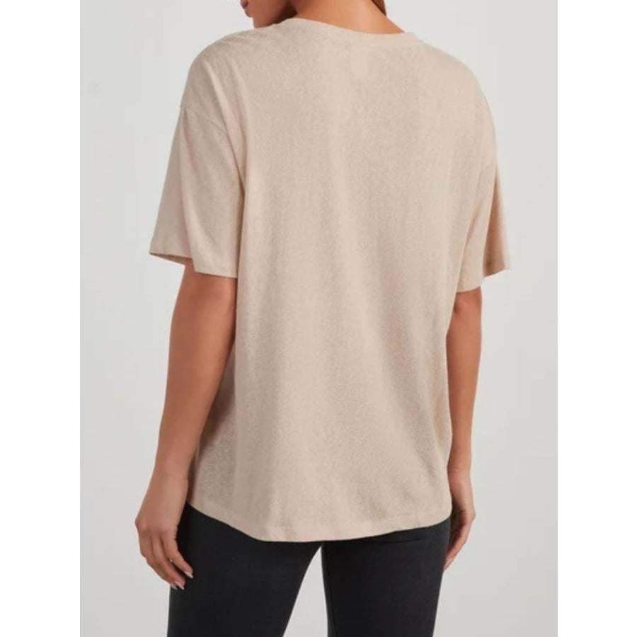 Round Neck Half Sleeve T-Shirt Apparel and Accessories