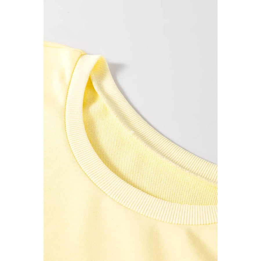 Round Neck Half Sleeve T-Shirt Dress Apparel and Accessories