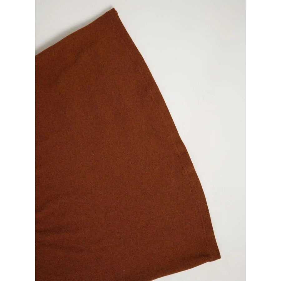 Round Neck Lantern Sleeve Top Apparel and Accessories