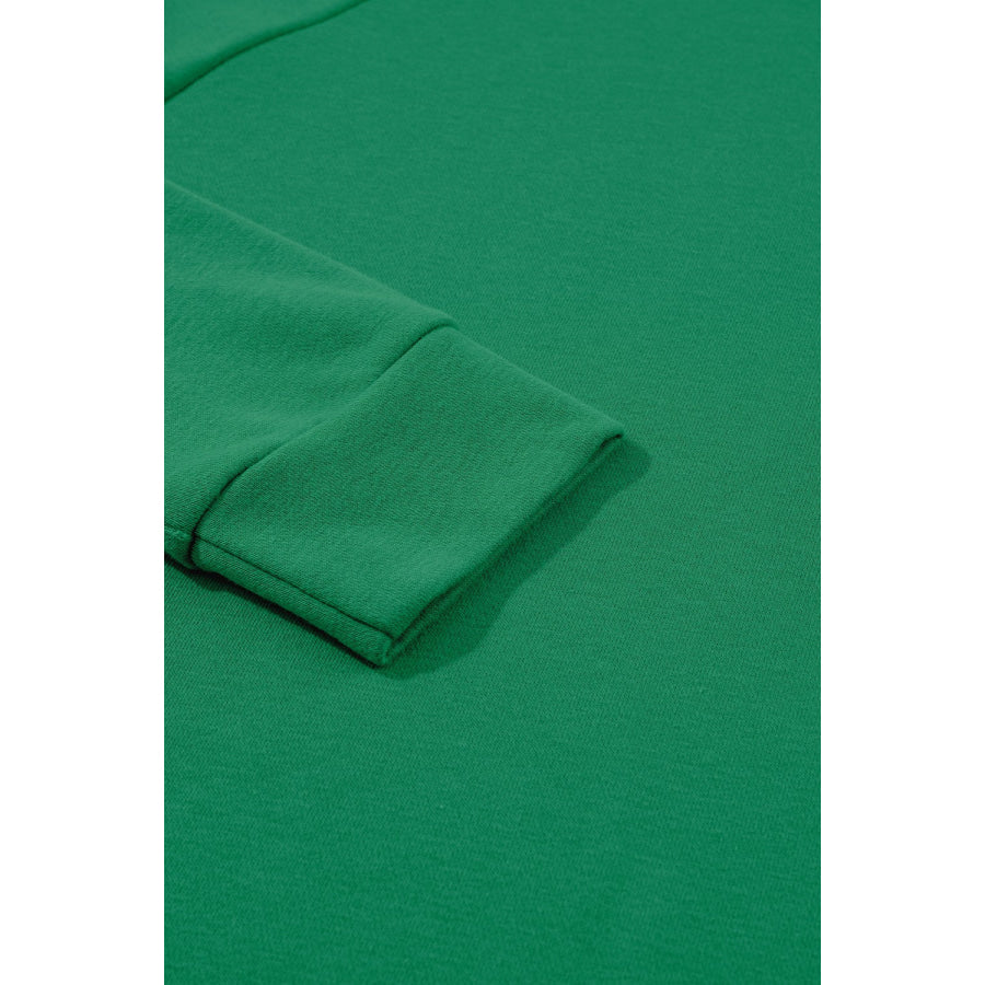 Round Neck Long Sleeve Sweatshirt Apparel and Accessories