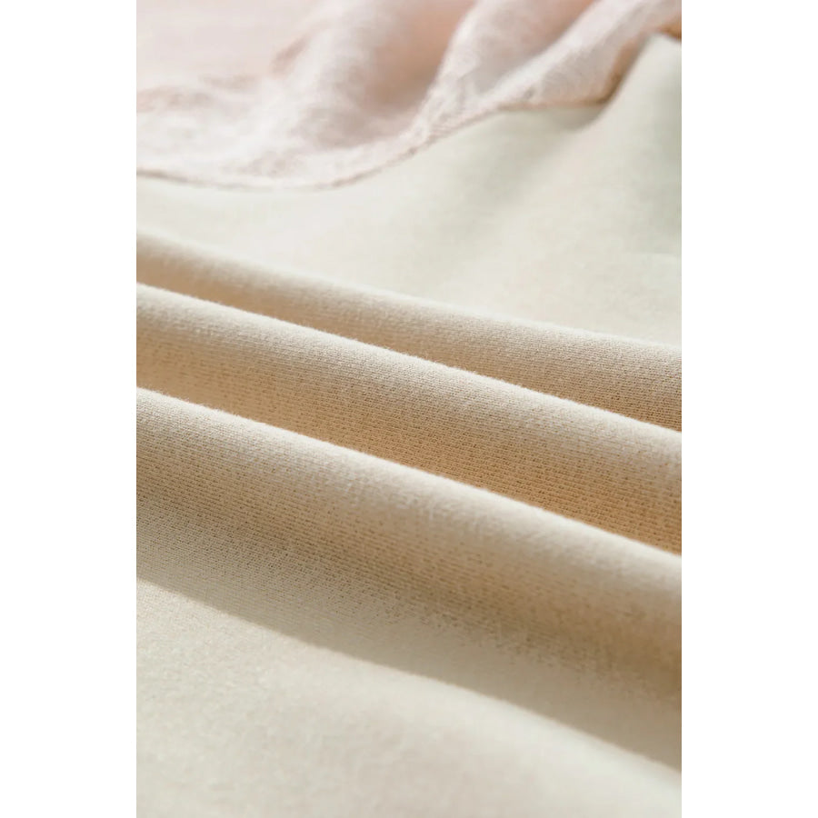 Round Neck Long Sleeve Sweatshirt Apparel and Accessories