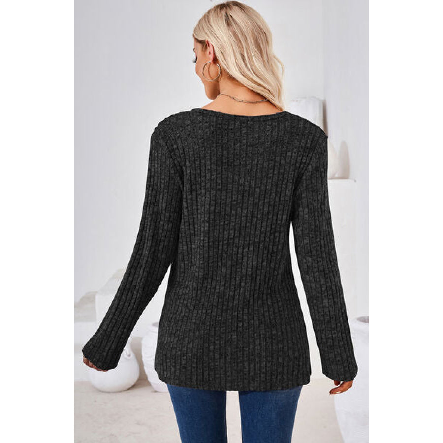 Round Neck Long Sleeve T - Shirt Apparel and Accessories