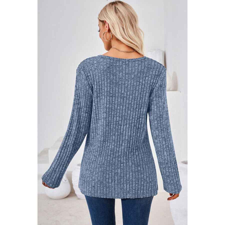 Round Neck Long Sleeve T - Shirt Apparel and Accessories